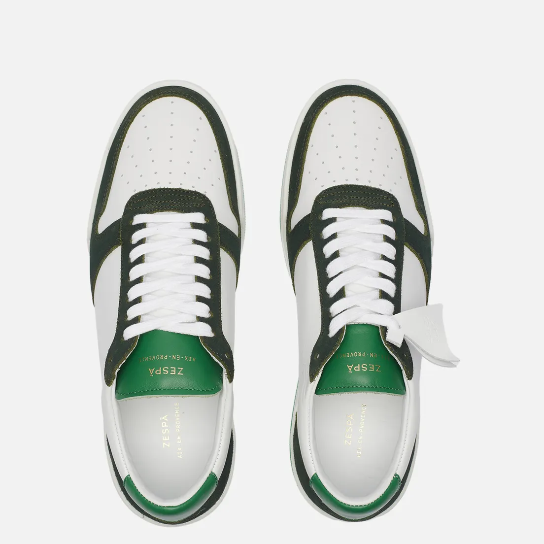 Zespa Мужские кроссовки ZSP23 Max Nappa/Suede Tricolor