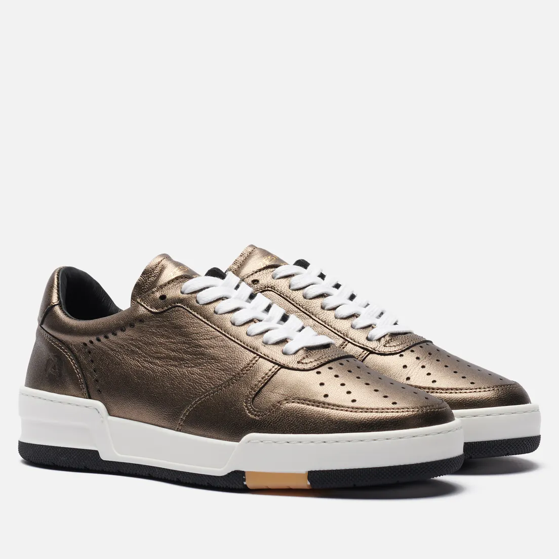Zespa Женские кроссовки ZSP23 Max Calf Nappa Metal