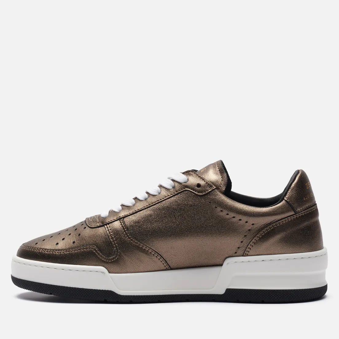 Zespa Женские кроссовки ZSP23 Max Calf Nappa Metal