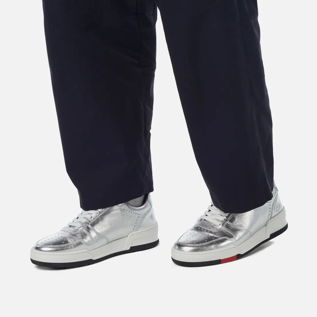 Zespa Женские кроссовки ZSP23 Max Calf Nappa Metal
