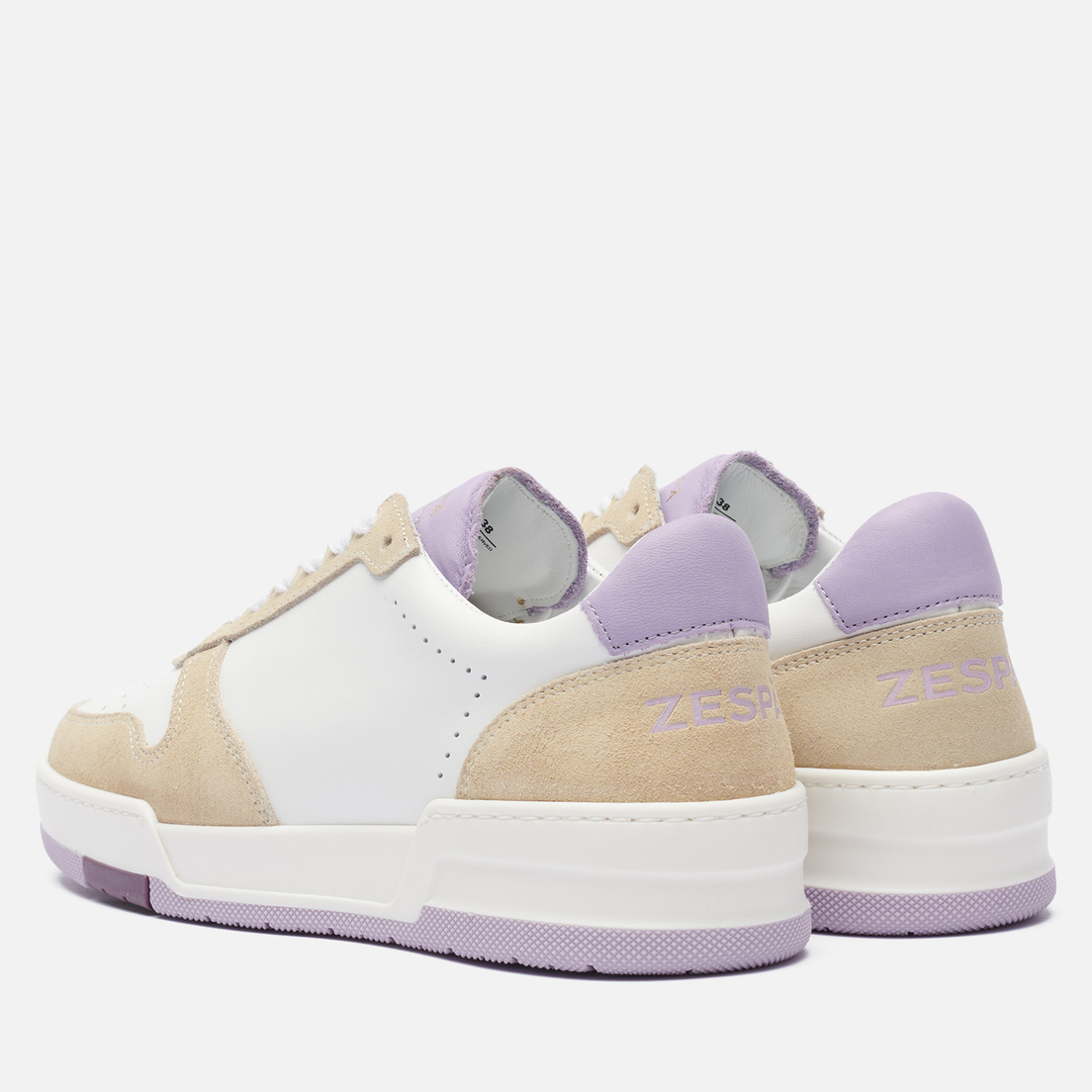 Zespa Женские кроссовки ZSP23 Max Nappa/Suede Tricolor