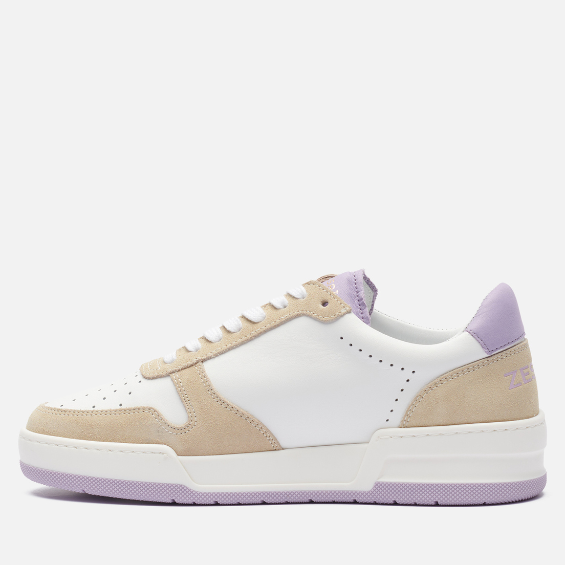 Zespa Женские кроссовки ZSP23 Max Nappa/Suede Tricolor