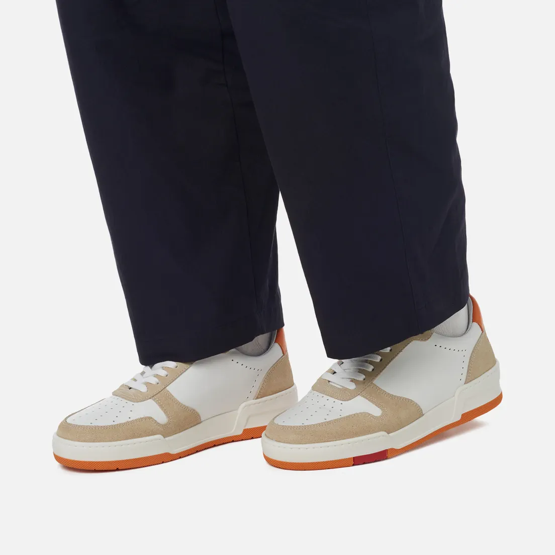 Zespa Женские кроссовки ZSP23 Max Nappa/Suede Tricolor