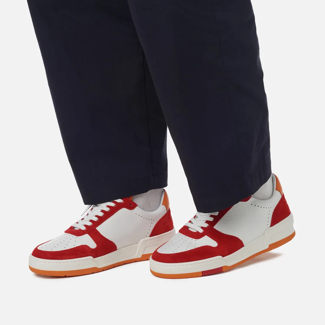 Zespa Женские кроссовки ZSP23 Max Nappa/Suede Tricolor