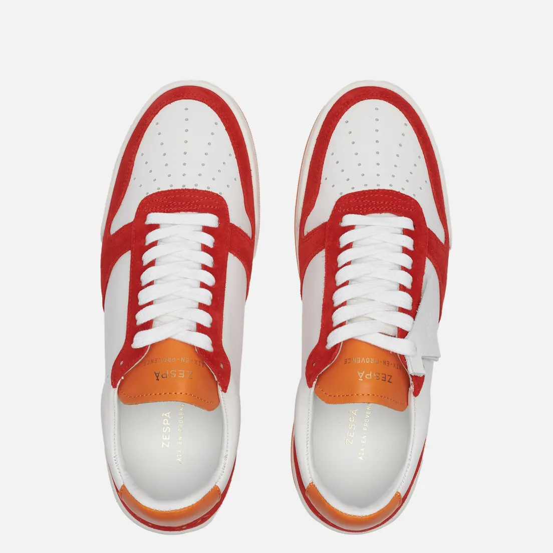 Zespa Женские кроссовки ZSP23 Max Nappa/Suede Tricolor