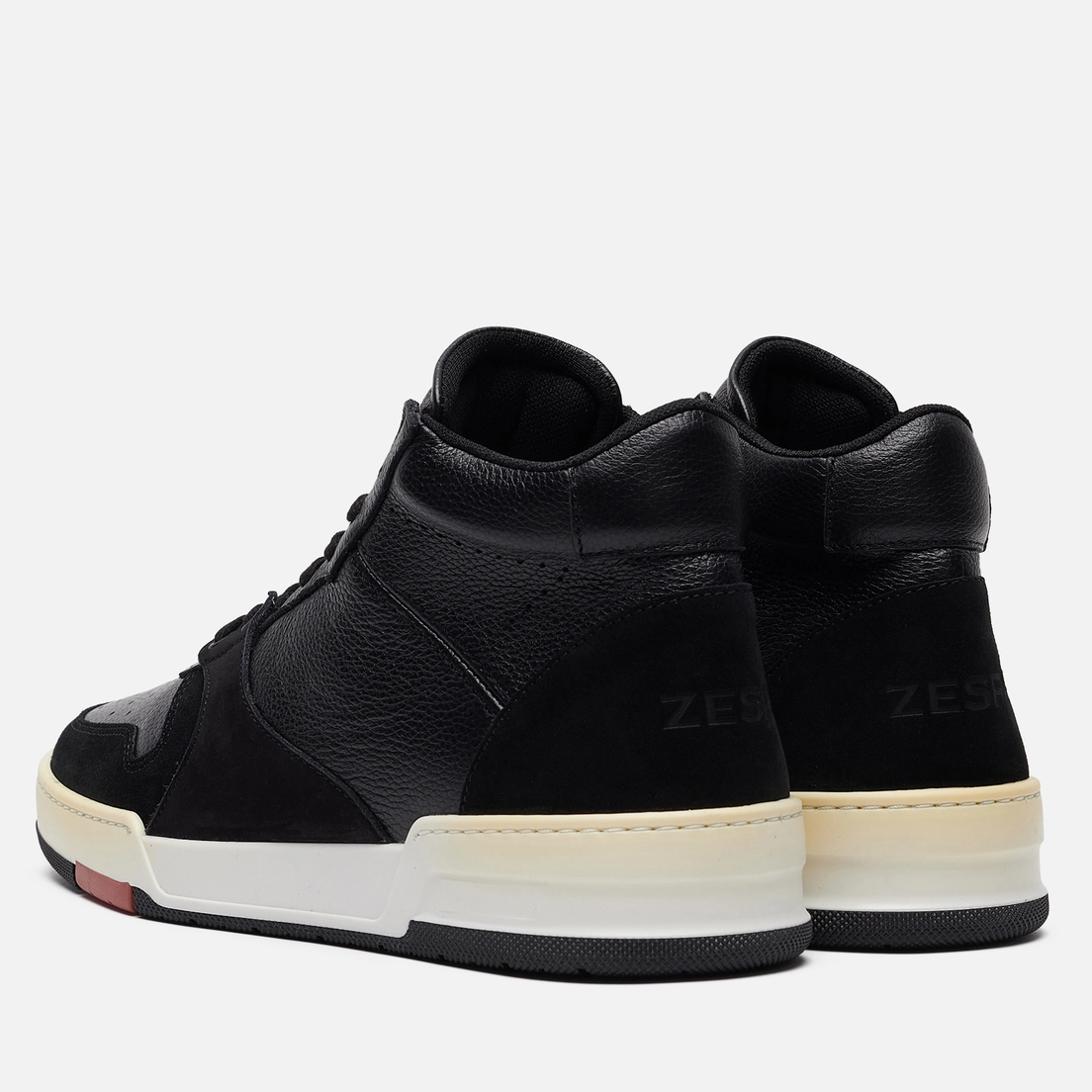 Zespa Мужские кроссовки ZSP24 Nappa/Suede Monochrome