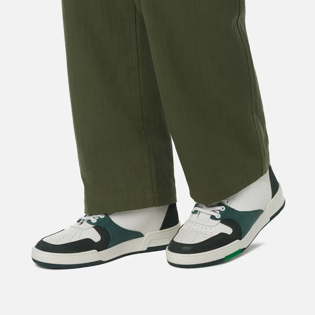 Zespa Мужские кроссовки ZSP24 Nappa/Suede Bicolor
