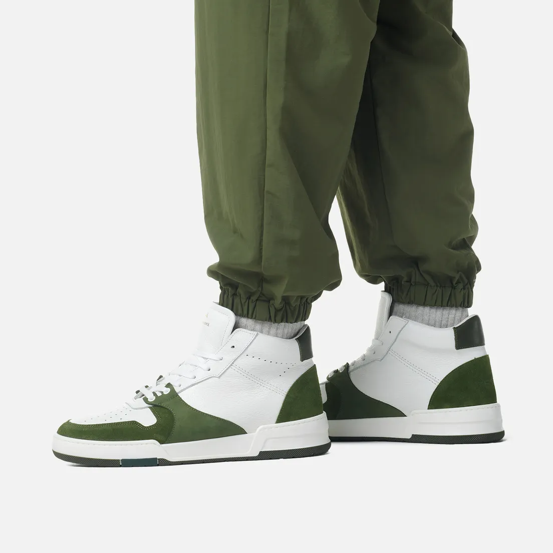 Zespa Мужские кроссовки ZSP24 Nappa/Suede Bicolor
