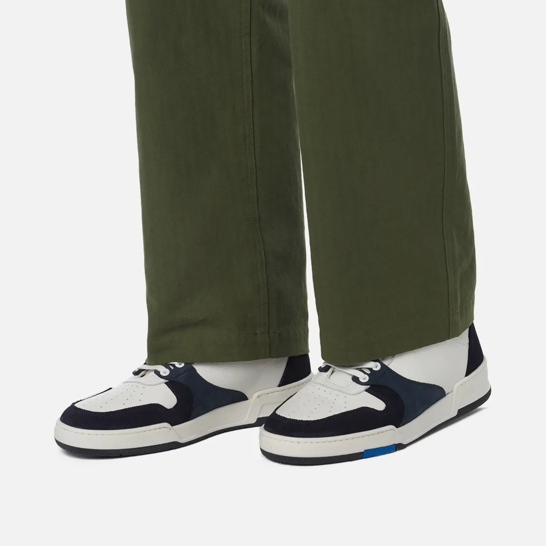 Zespa Мужские кроссовки ZSP24 Nappa/Suede Bicolor