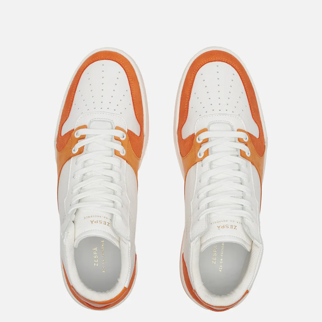 Zespa Мужские кроссовки ZSP24 Nappa/Suede Bicolor