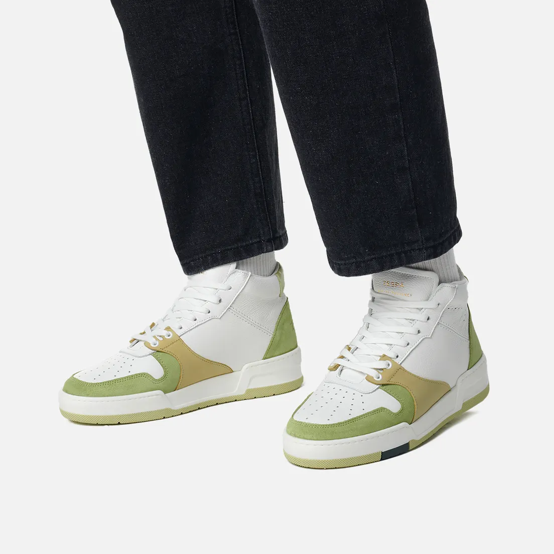 Zespa Женские кроссовки ZSP24 Nappa/Suede Bicolor