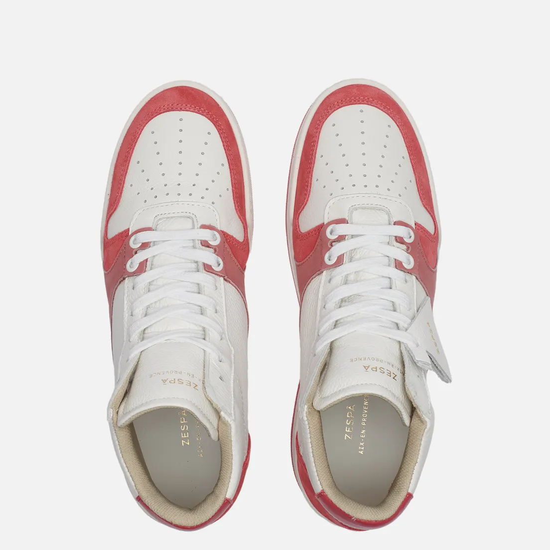 Zespa Женские кроссовки ZSP24 Nappa/Suede Bicolor