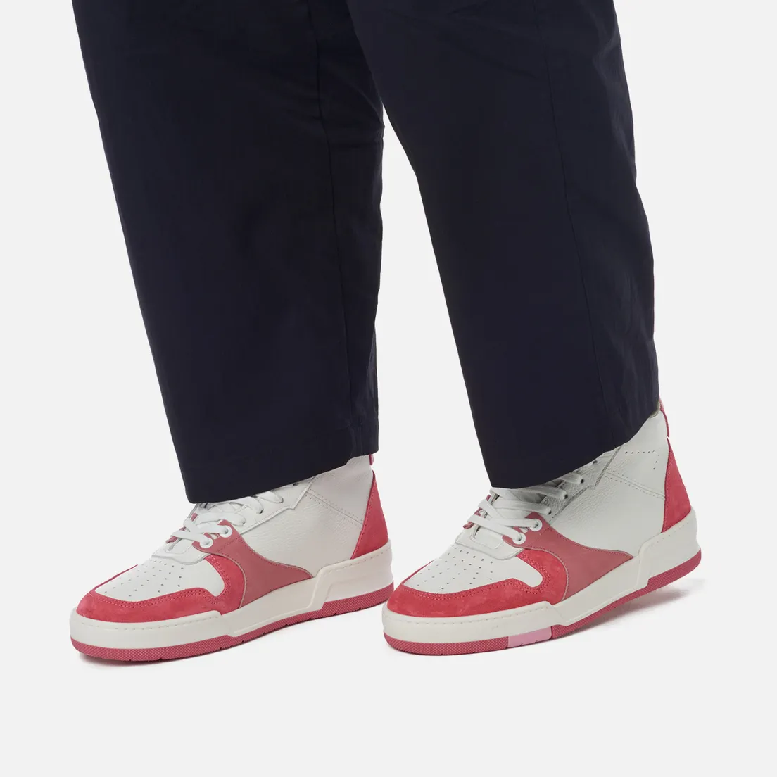 Zespa Женские кроссовки ZSP24 Nappa/Suede Bicolor