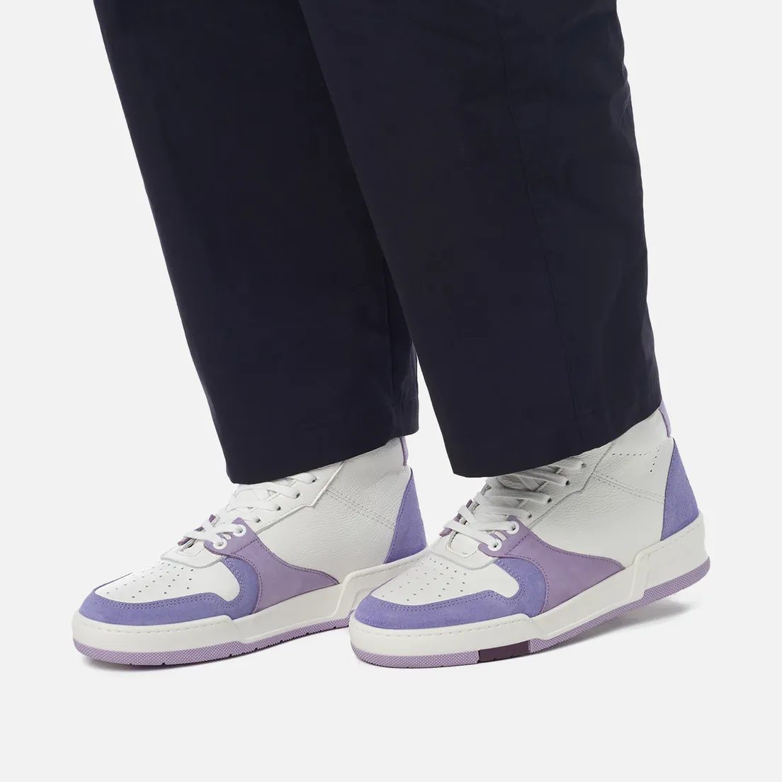 Zespa Женские кроссовки ZSP24 Nappa/Suede Bicolor