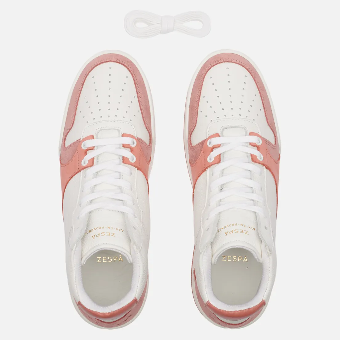 Zespa Женские кроссовки ZSP24 Nappa/Suede Bicolor