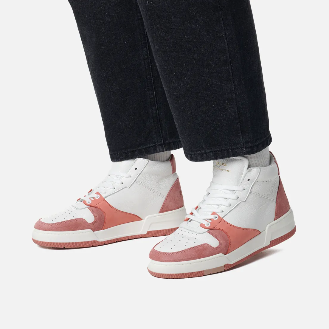 Zespa Женские кроссовки ZSP24 Nappa/Suede Bicolor