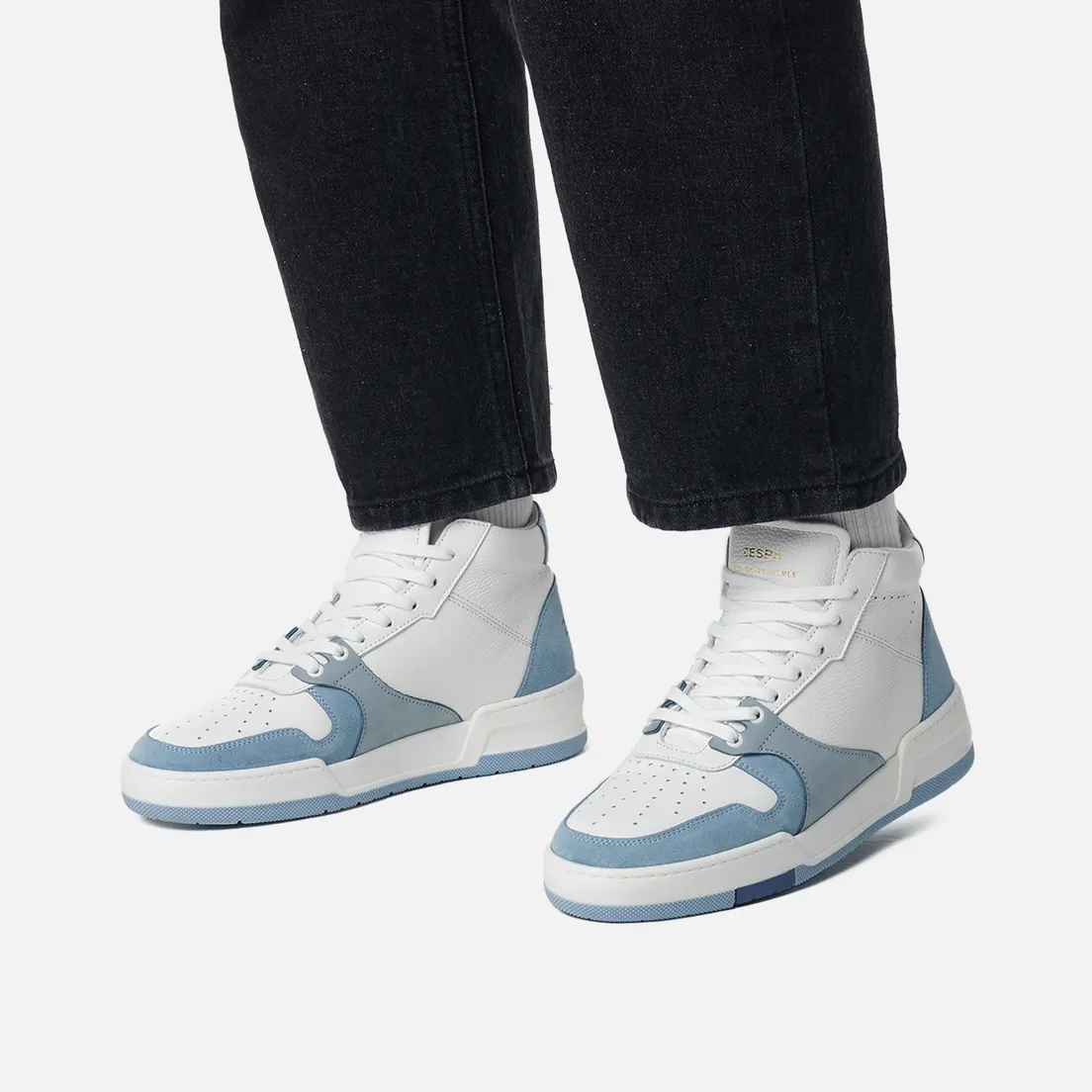 Zespa Женские кроссовки ZSP24 Nappa/Suede Bicolor
