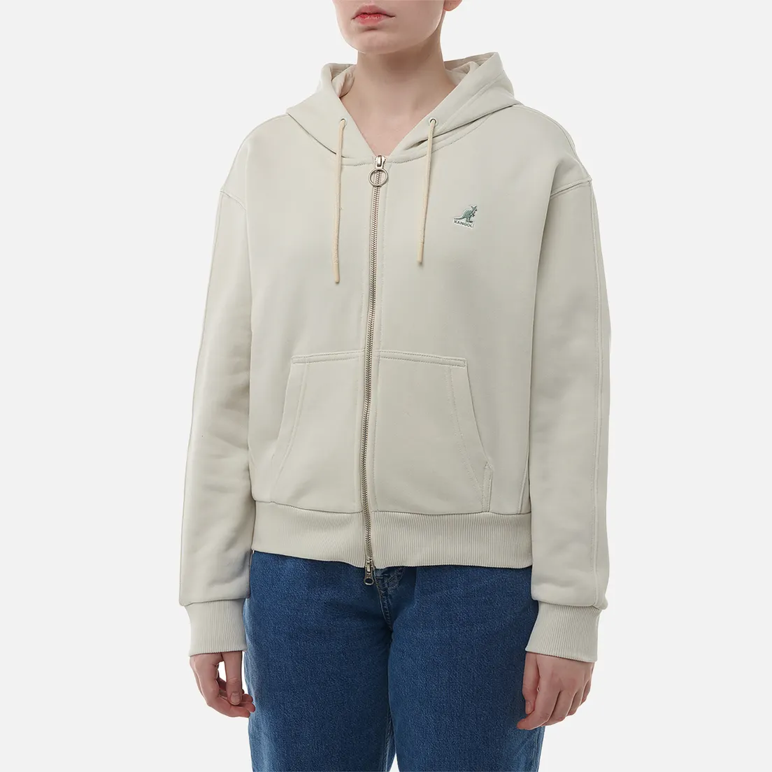 Kangol Женская толстовка Classic Logo Zip-Up