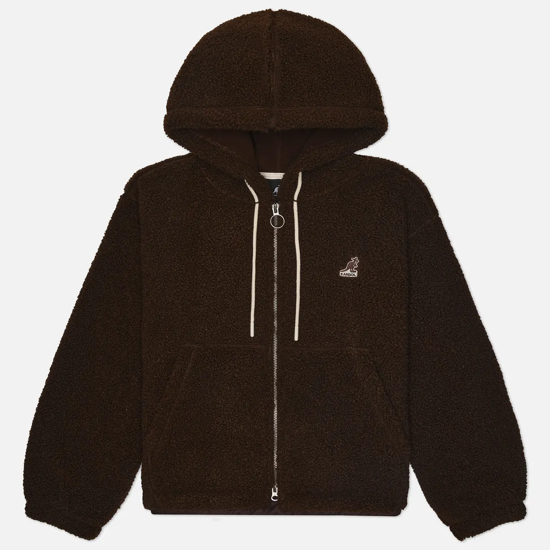 Kangol Женская толстовка Shearling Zip-Up