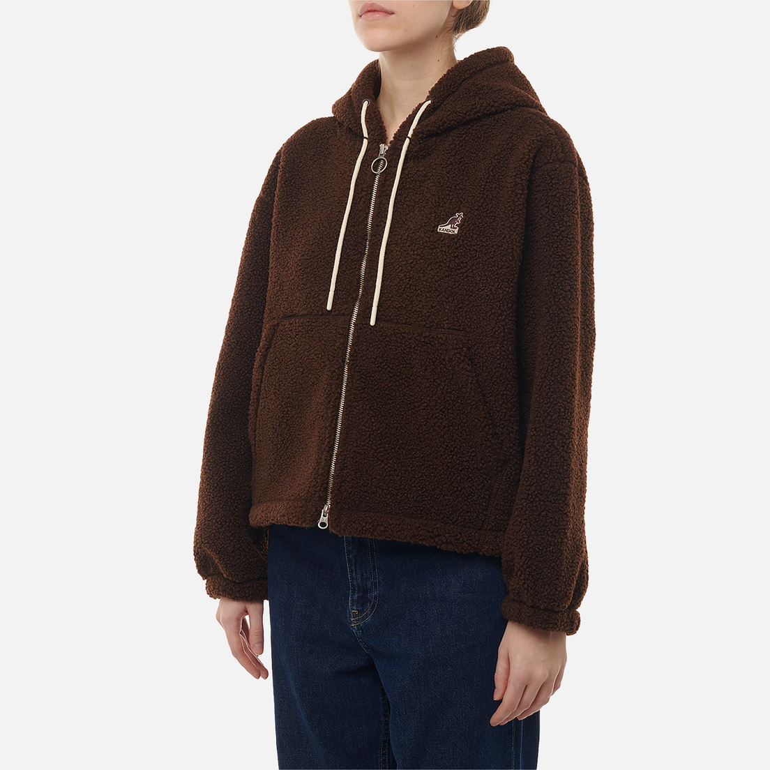 Kangol Женская толстовка Shearling Zip-Up