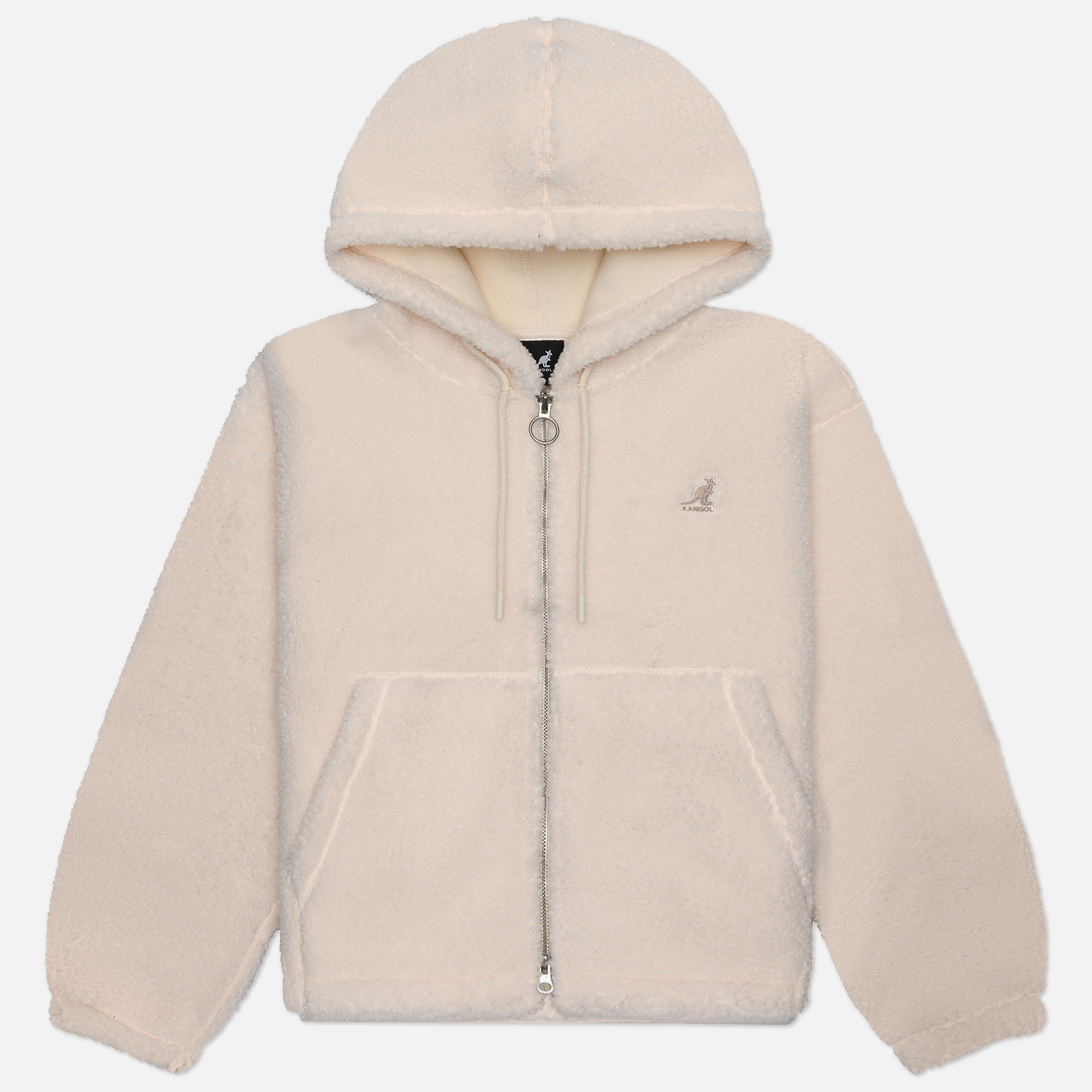 Kangol Женская толстовка Shearling Zip-Up