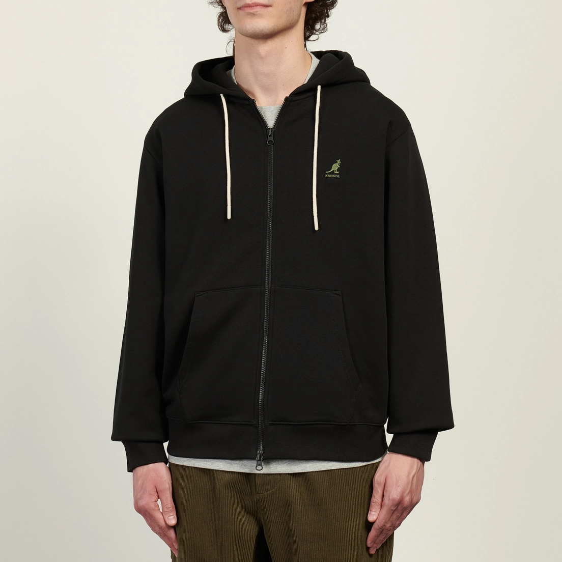 Kangol Мужская толстовка Classic Logo Zip-Up