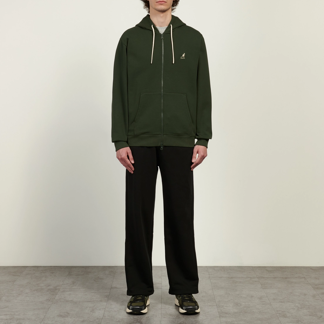 Kangol Мужская толстовка Classic Logo Zip-Up