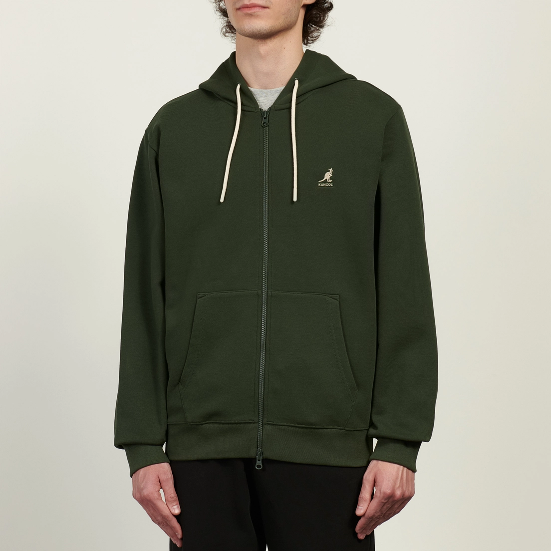 Kangol Мужская толстовка Classic Logo Zip-Up