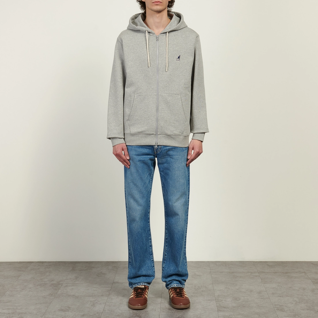 Kangol Мужская толстовка Classic Logo Zip-Up