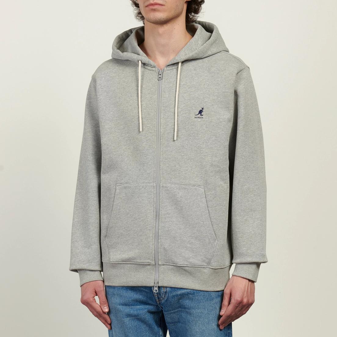 Kangol Мужская толстовка Classic Logo Zip-Up