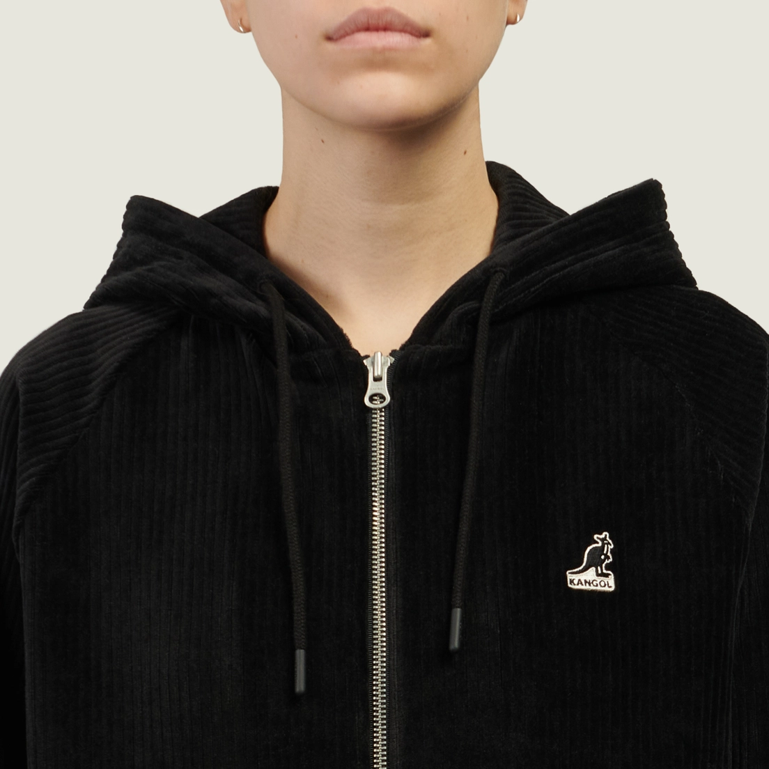 Kangol Женская толстовка Corduroy Hood Zip-Up