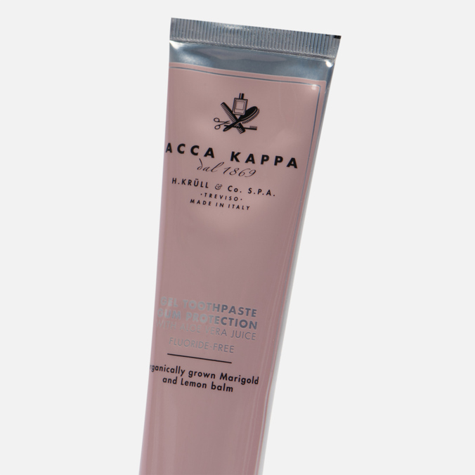 Зубная паста Acca Kappa, цвет розовый, размер UNI 852156 Gum Protection Fluoride-Free - фото 2