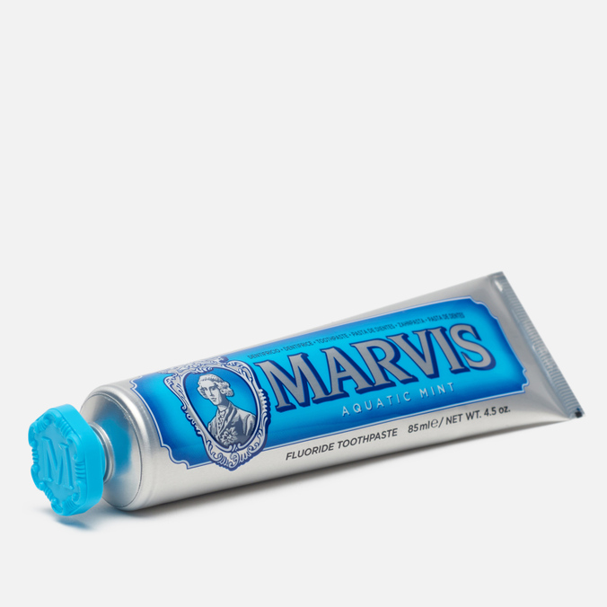 Зубная паста Marvis, цвет синий, размер UNI 411172 Aquatic Mint + XYLITOL Large - фото 2
