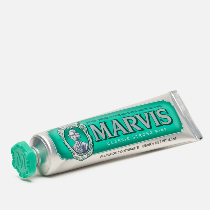 Зубная паста Marvis, цвет зелёный, размер UNI 411170 Classic Strong Mint + XYLITOL Large - фото 2