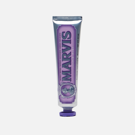 фото Зубная паста marvis jasmin mint + xylitol large, цвет фиолетовый