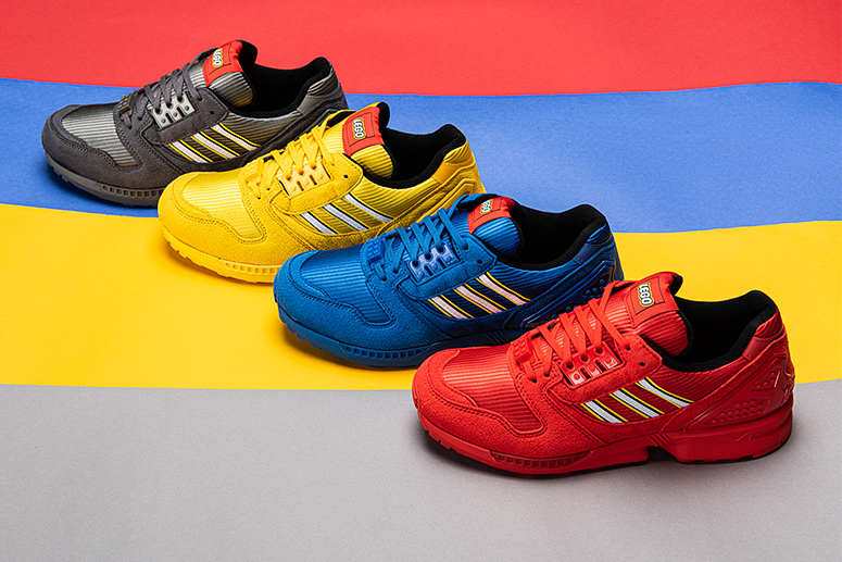 adidas Originals x LEGO ZX 8000: воображение и креативность
