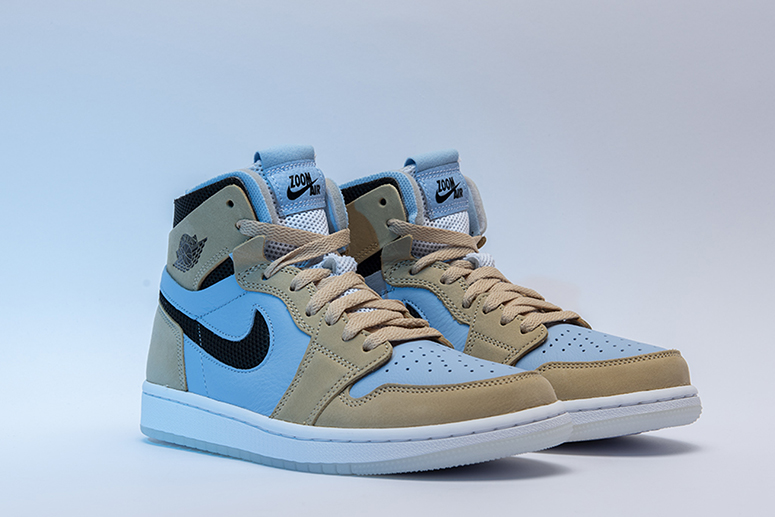 Air Jordan 1 Zoom Air CMFT Psychic Blue: в приглушенных тонах