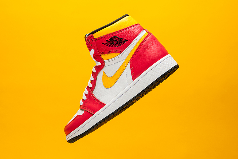 Air Jordan 1 Retro High OG Light Fusion Red