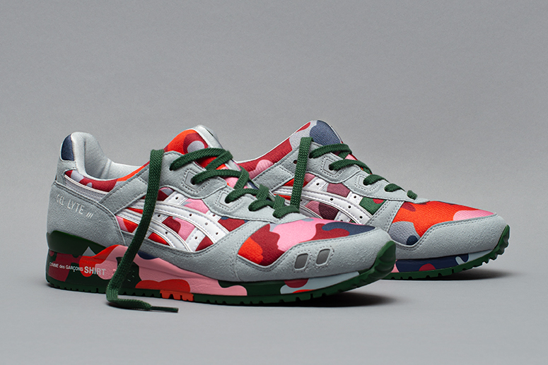 ASICS × Comme des Garçons SHIRT: буйство красок