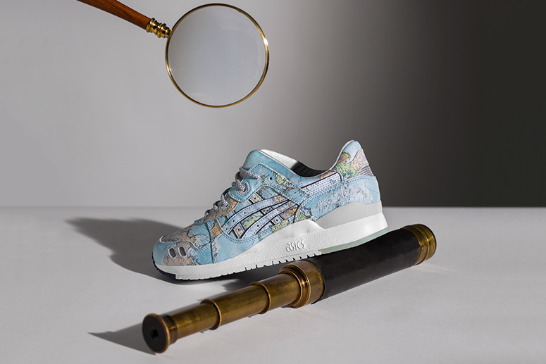 ASICS × atmos GEL-Lyte III “World Map”: мир на ногах