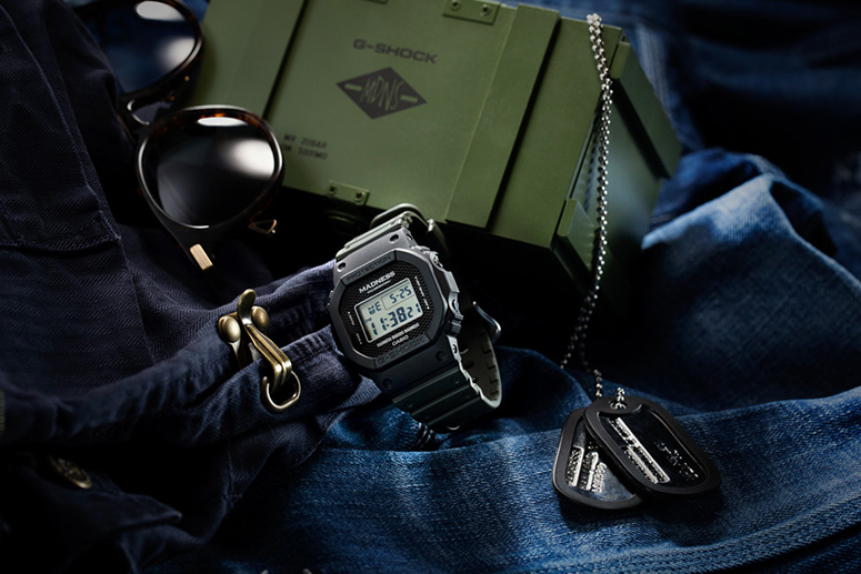 CASIO G-SHOCK × MADNESS: влияние милитари
