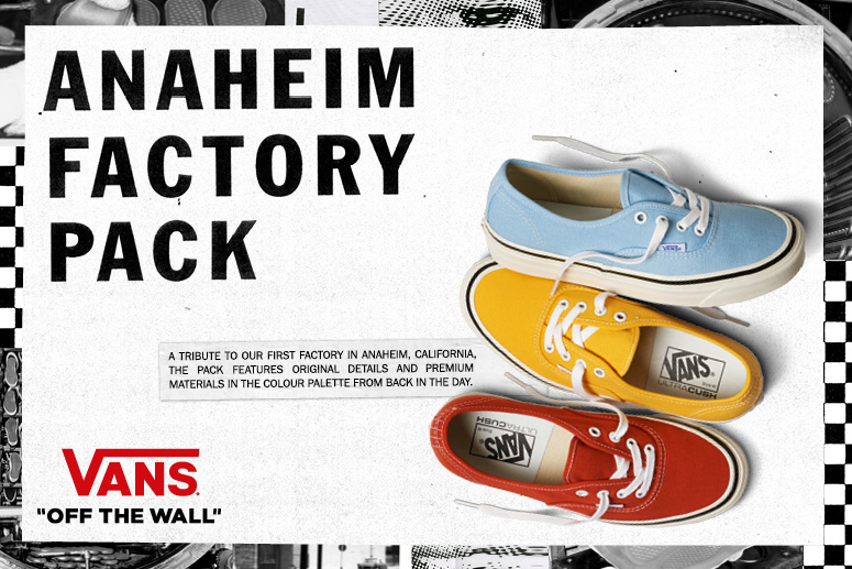 Vans Anaheim Factory: возврат к истокам